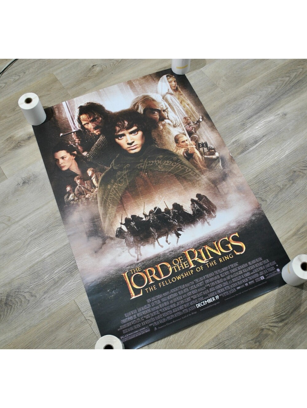 The Lord Of The Rings The Fellowship of the Rings Movie Film Poster Decor Sign